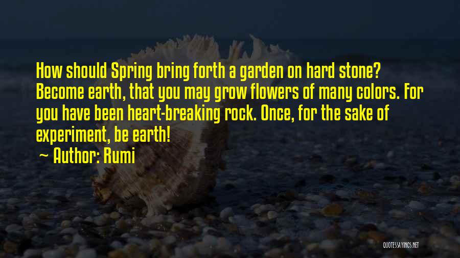 Colors Flowers Quotes By Rumi