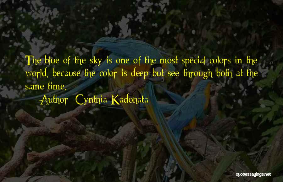 Colors In The Sky Quotes By Cynthia Kadohata