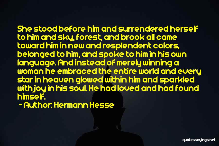 Colors In The Sky Quotes By Hermann Hesse