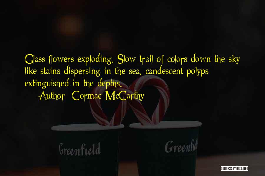 Colors Of Flowers Quotes By Cormac McCarthy