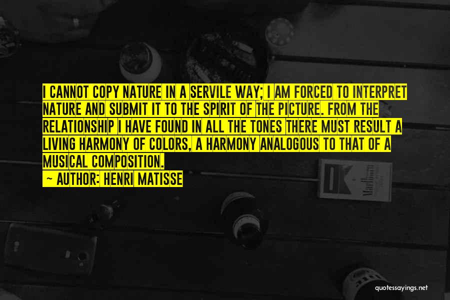 Colors Of Nature Quotes By Henri Matisse