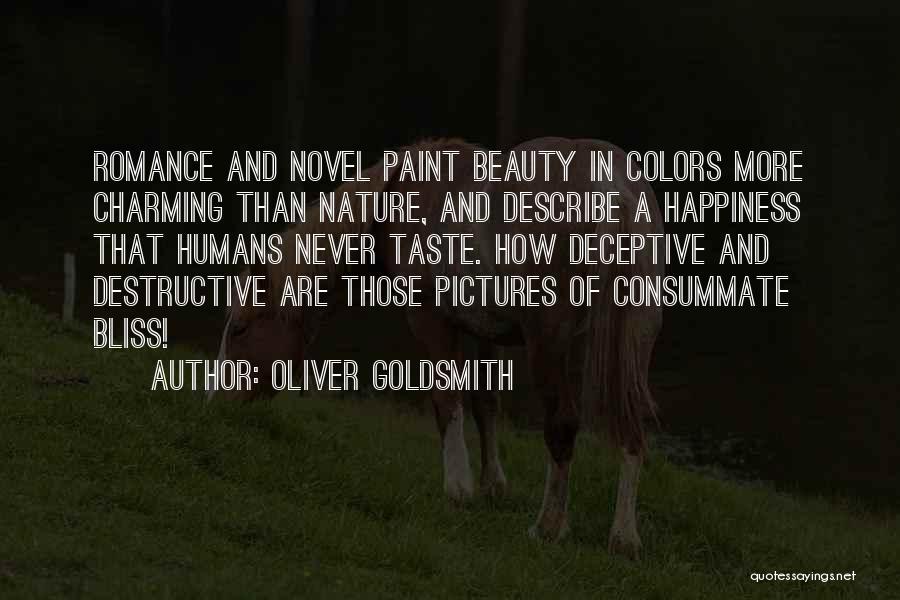 Colors Of Nature Quotes By Oliver Goldsmith