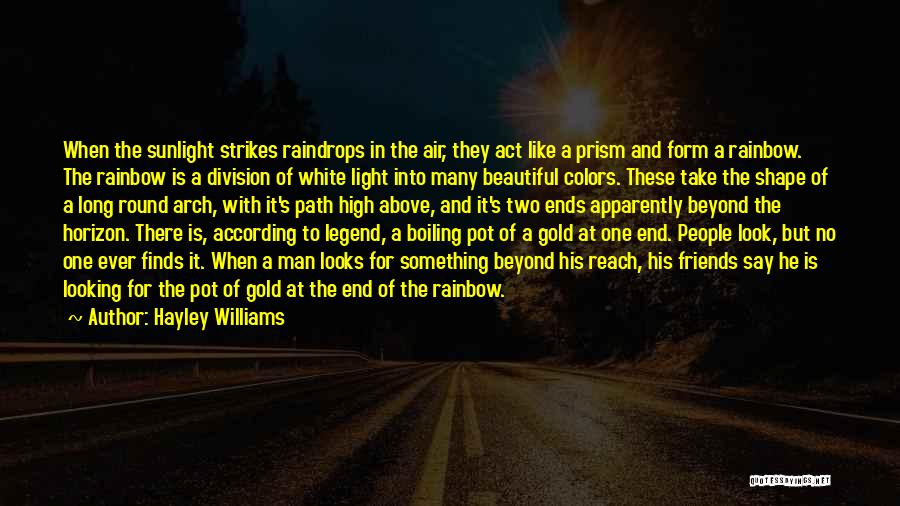 Colors Of The Rainbow Quotes By Hayley Williams