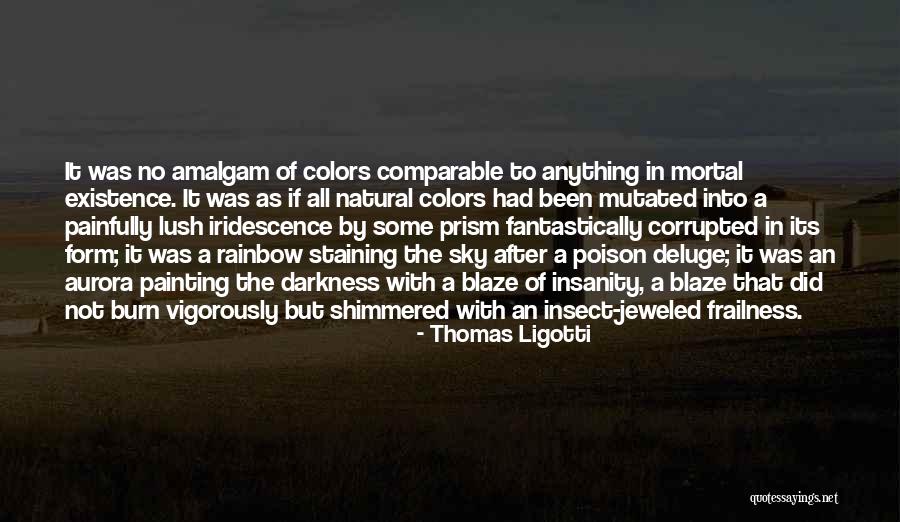 Colors Of The Rainbow Quotes By Thomas Ligotti