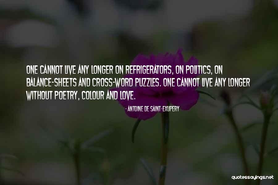 Colour And Love Quotes By Antoine De Saint-Exupery