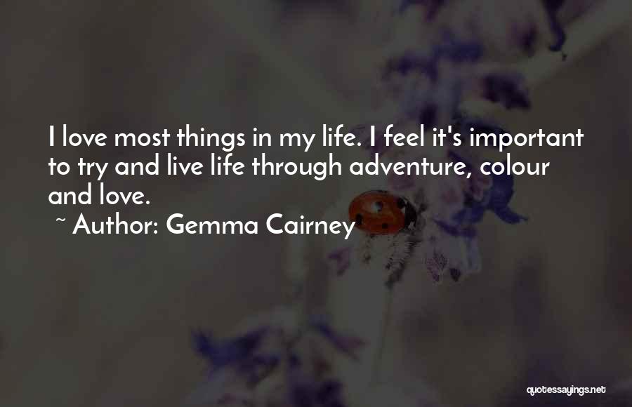 Colour And Love Quotes By Gemma Cairney