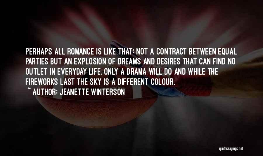 Colour And Love Quotes By Jeanette Winterson