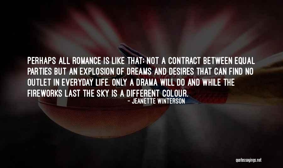 Colour And Love Quotes By Jeanette Winterson