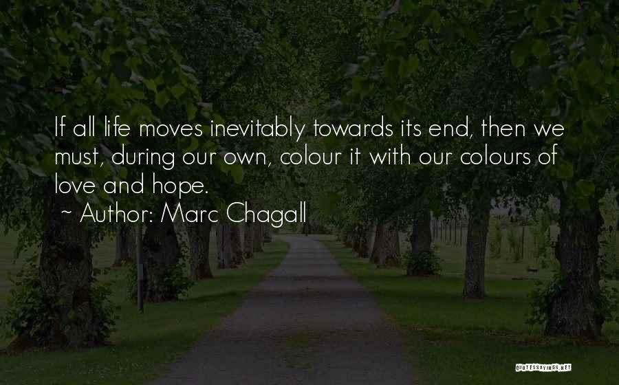 Colour And Love Quotes By Marc Chagall