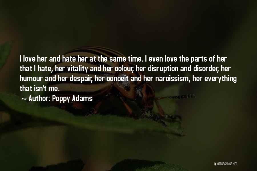 Colour And Love Quotes By Poppy Adams