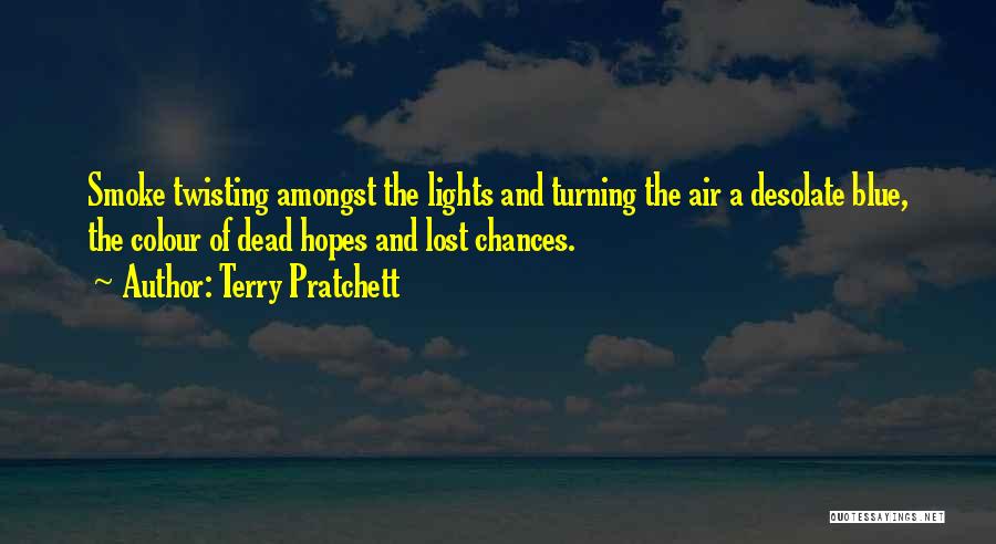 Colour Blue Quotes By Terry Pratchett