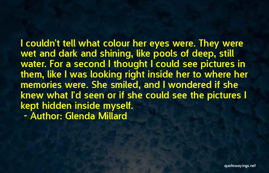 Colour Eyes Quotes By Glenda Millard