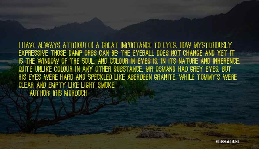 Colour Eyes Quotes By Iris Murdoch