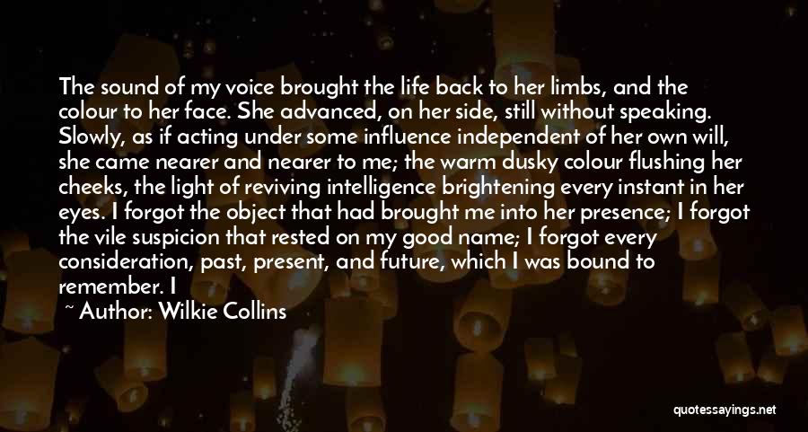 Colour Eyes Quotes By Wilkie Collins