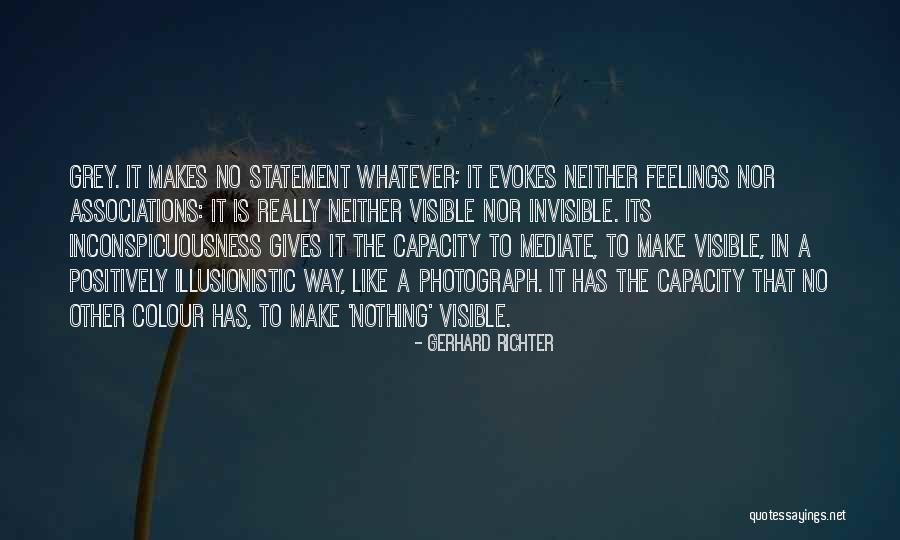 Colour Grey Quotes By Gerhard Richter Colour Grey Quotes By Gerhard Richter