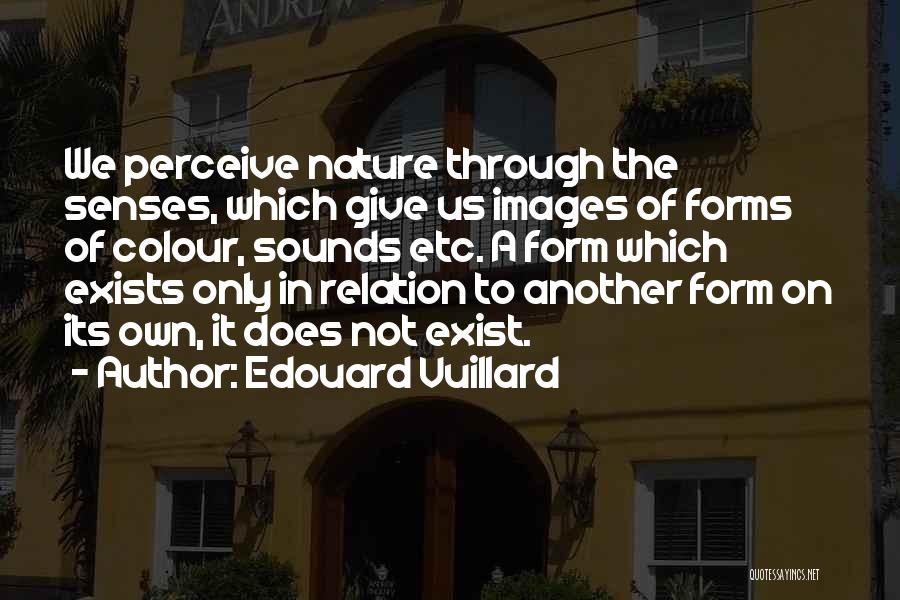 Colour In Nature Quotes By Edouard Vuillard