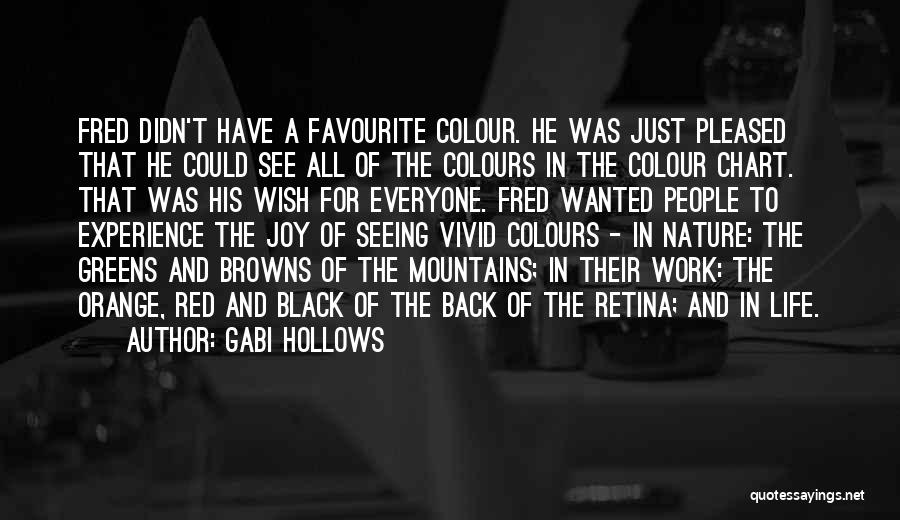 Colour In Nature Quotes By Gabi Hollows