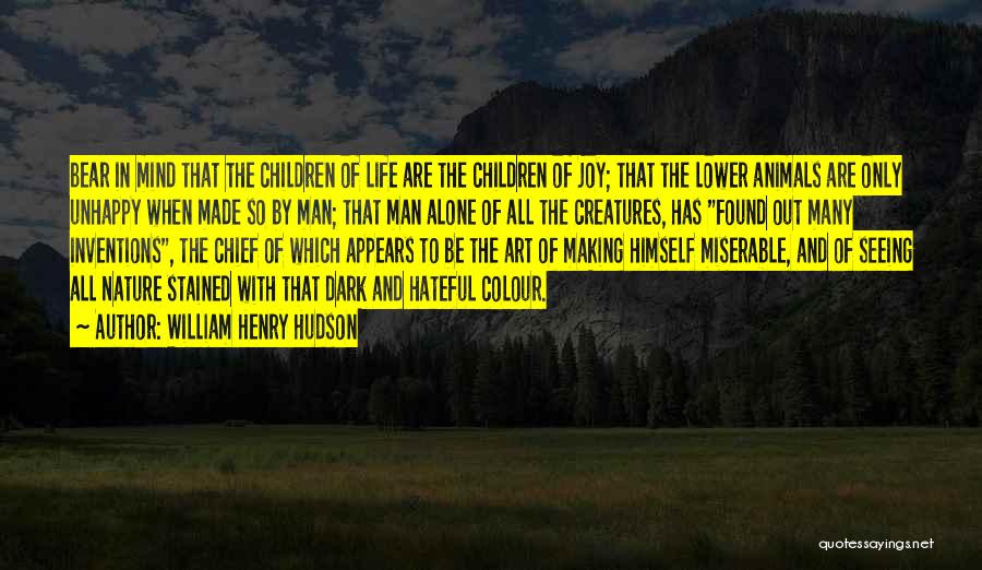 Colour In Nature Quotes By William Henry Hudson