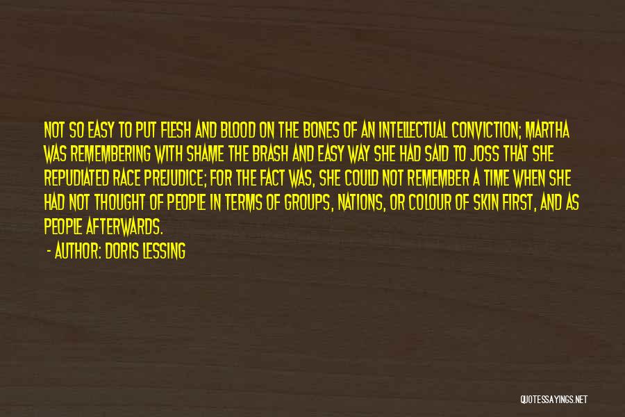 Colour Of Skin Quotes By Doris Lessing