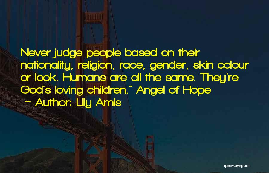 Colour Of Skin Quotes By Lily Amis