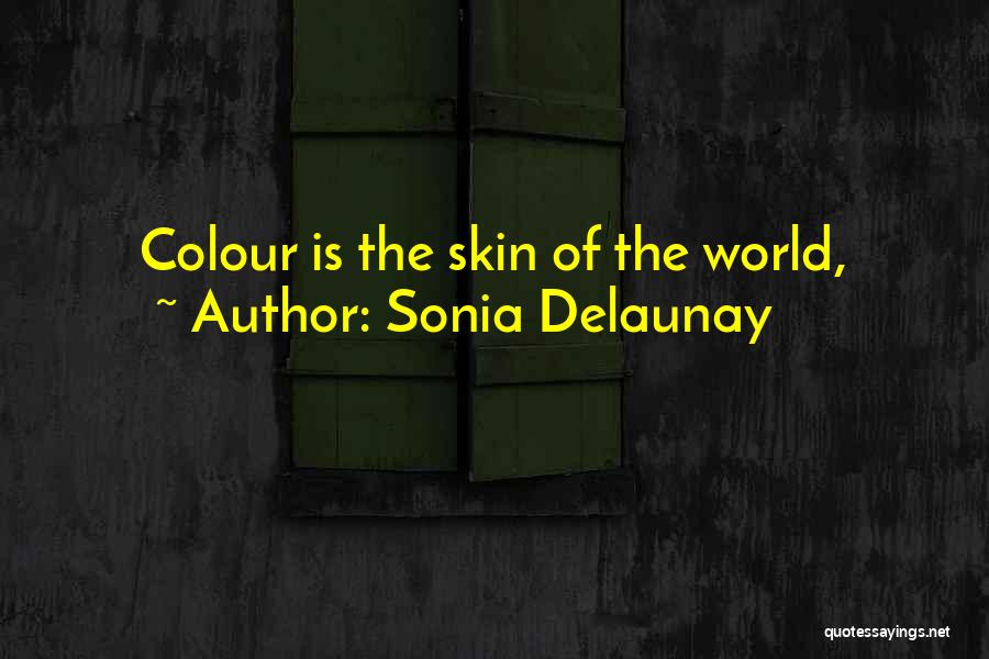 Colour Of Skin Quotes By Sonia Delaunay