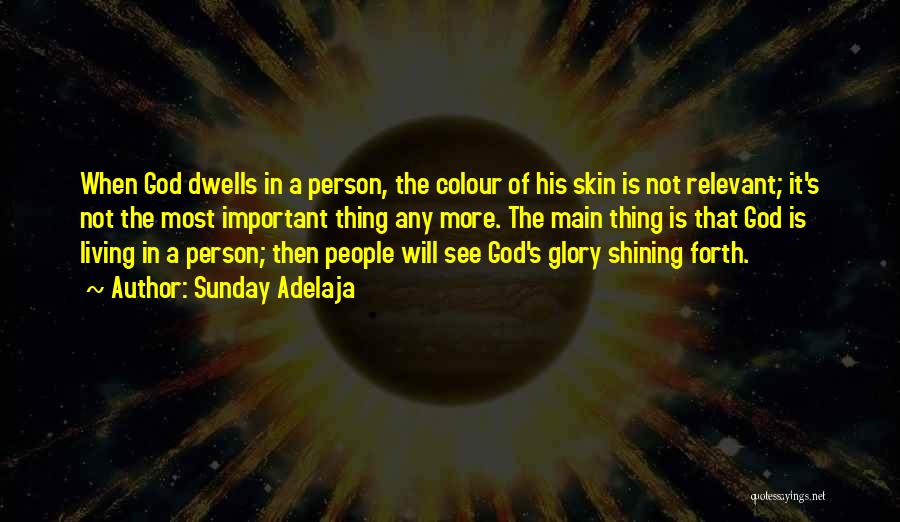 Colour Of Skin Quotes By Sunday Adelaja