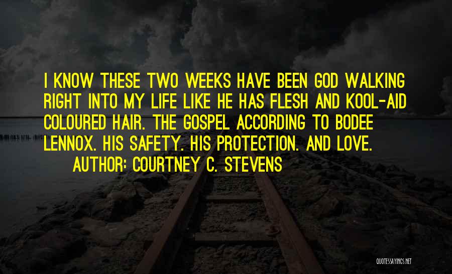 Coloured Life Quotes By Courtney C. Stevens