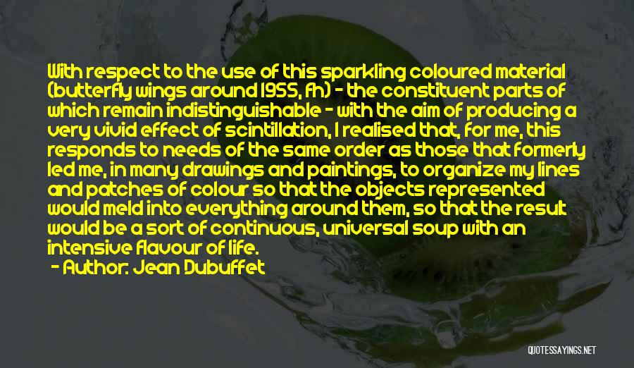 Coloured Life Quotes By Jean Dubuffet