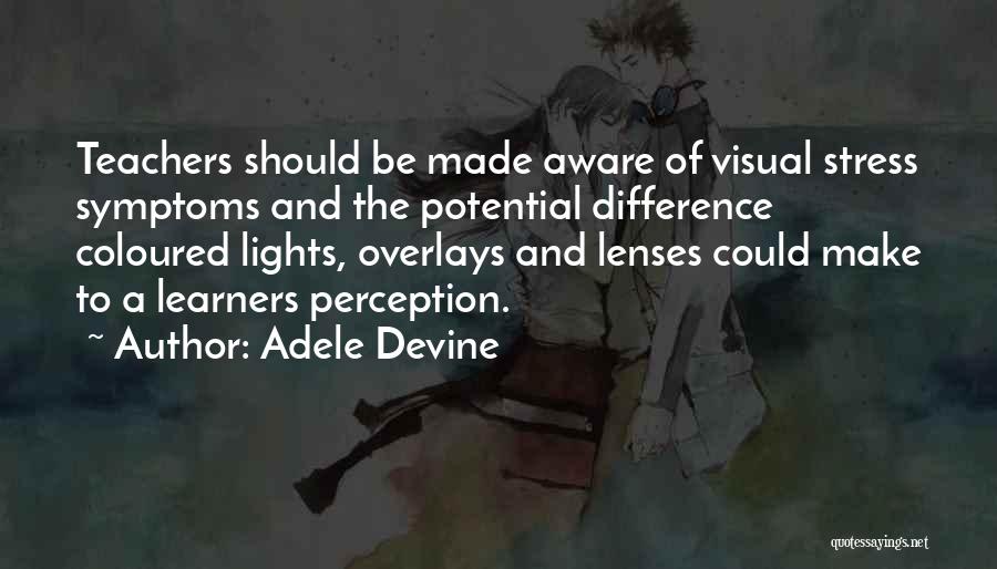 Coloured Lights Quotes By Adele Devine