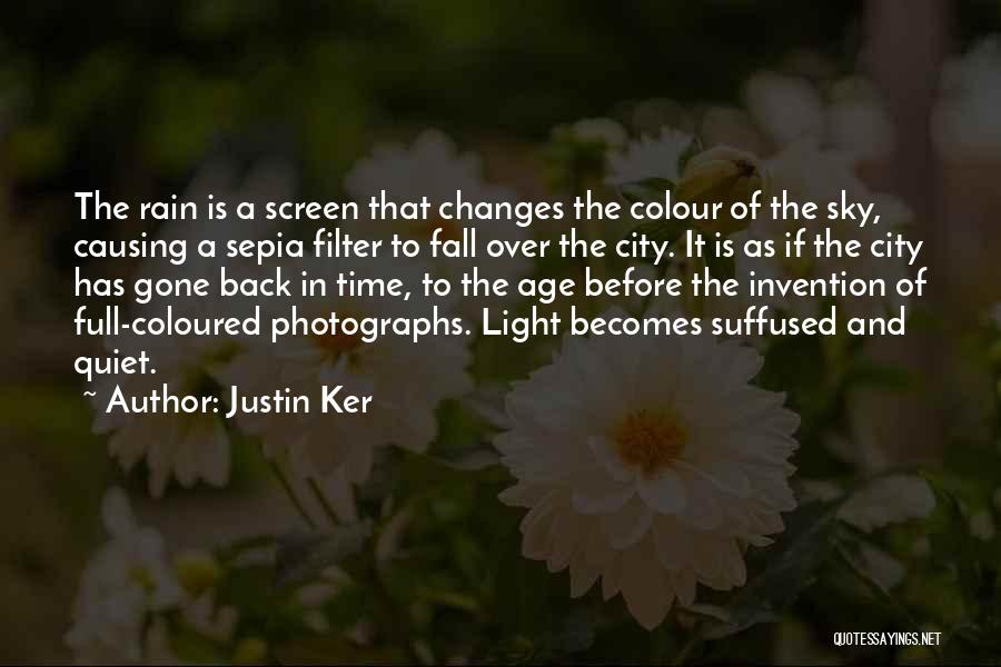 Coloured Sky Quotes By Justin Ker