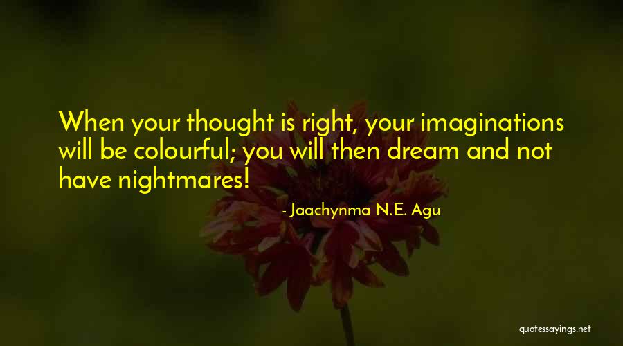 Colourful Life Quotes By Jaachynma N.E. Agu