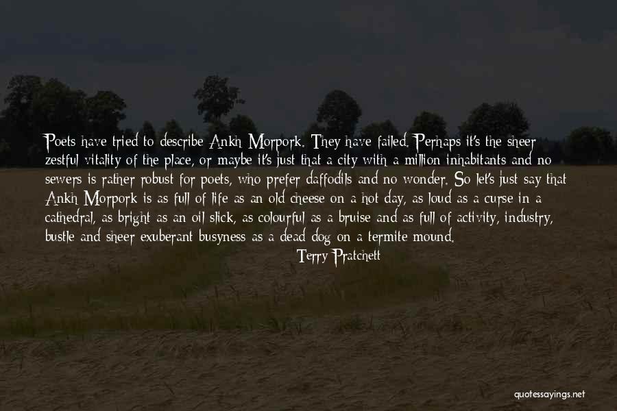 Colourful Life Quotes By Terry Pratchett Colourful Life Quotes By Terry Pratchett