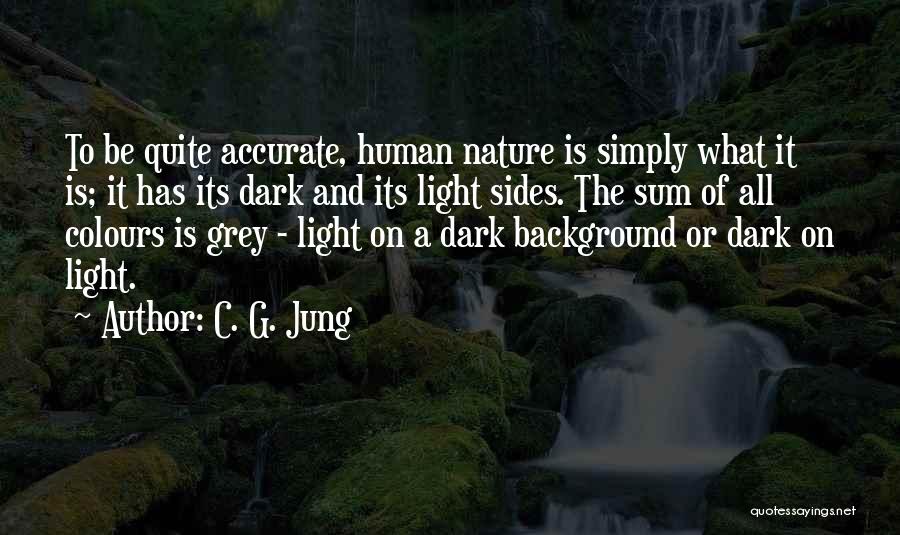 Colours And Light Quotes By C. G. Jung
