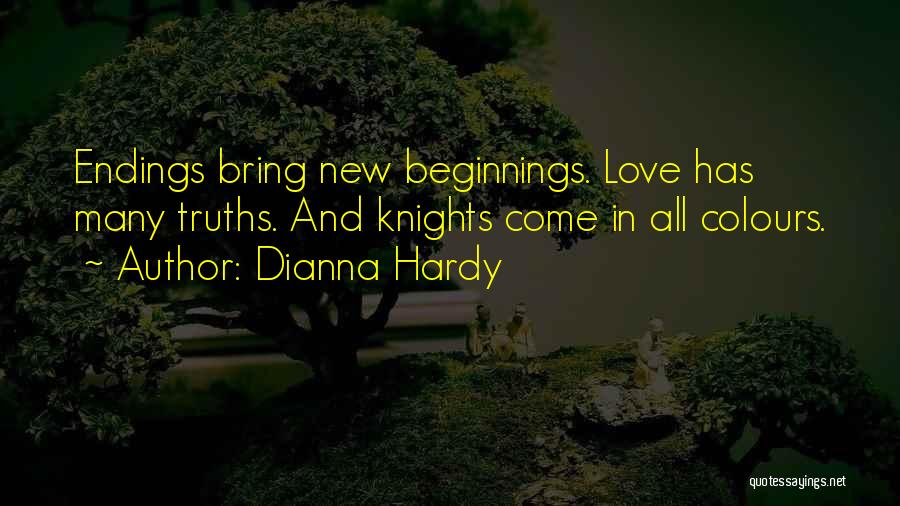 Colours And Love Quotes By Dianna Hardy