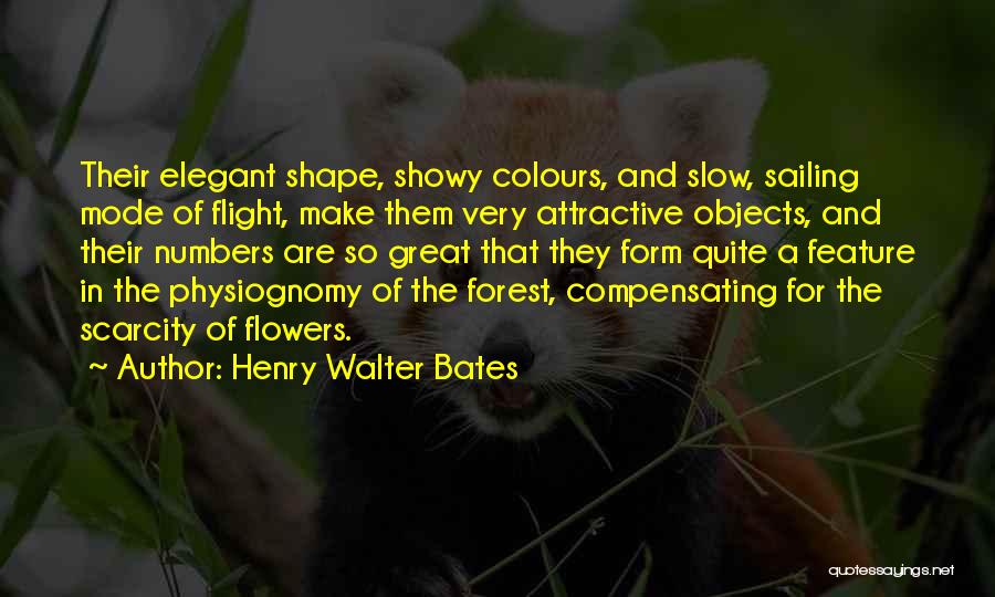 Colours Of Flowers Quotes By Henry Walter Bates