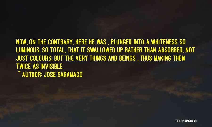 Colours Quotes By Jose Saramago