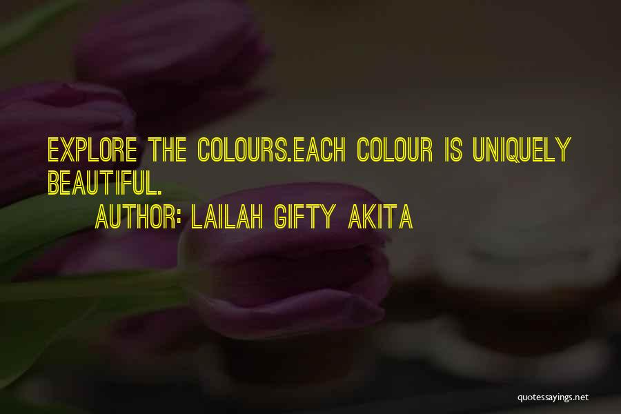 Colours Quotes By Lailah Gifty Akita