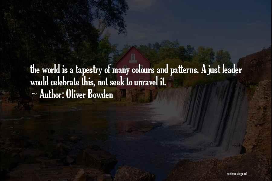 Colours Quotes By Oliver Bowden