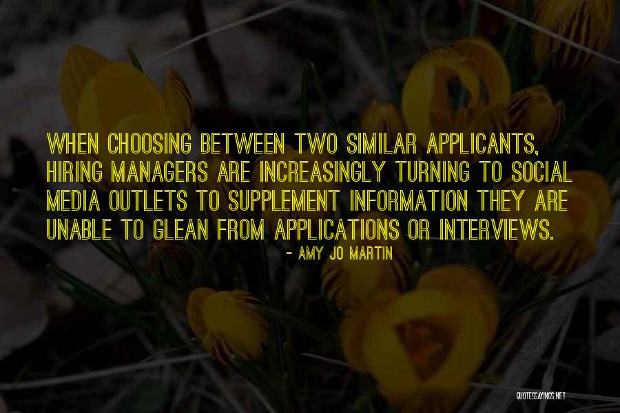Colovos Quotes By Amy Jo Martin Colovos Quotes By Amy Jo Martin