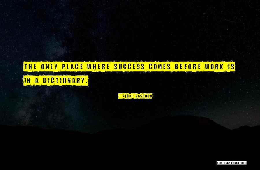 Colozzis Hallmark Quotes By Vidal Sassoon Colozzis Hallmark Quotes By Vidal Sassoon