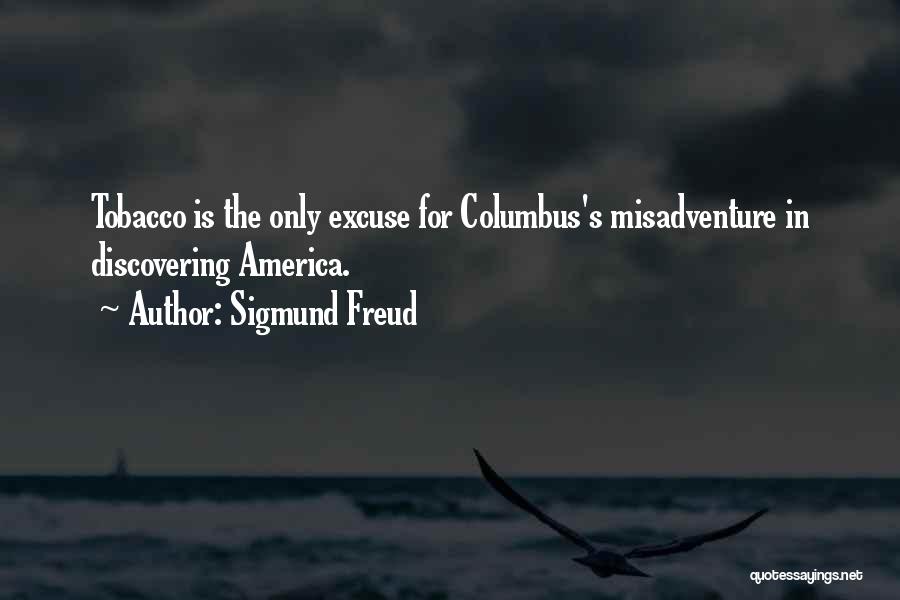 Columbus Discovering America Quotes By Sigmund Freud