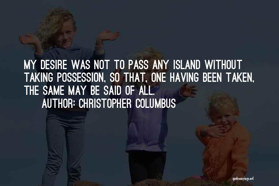 Columbus Quotes By Christopher Columbus