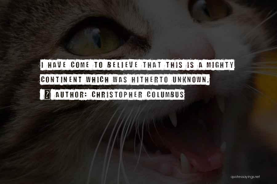 Columbus Quotes By Christopher Columbus