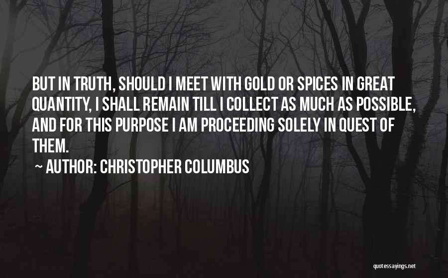 Columbus Quotes By Christopher Columbus