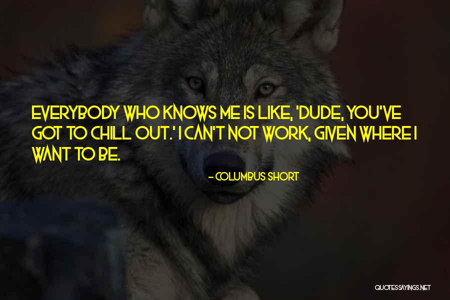 Columbus Short Quotes 506655