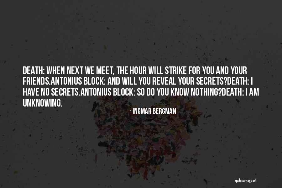 Columbuss Birthplace Quotes By Ingmar Bergman Columbuss Birthplace Quotes By Ingmar Bergman