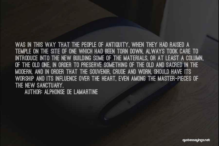 Column Quotes By Alphonse De Lamartine