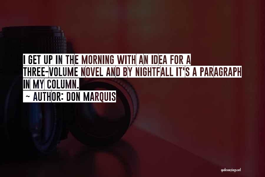 Column Quotes By Don Marquis