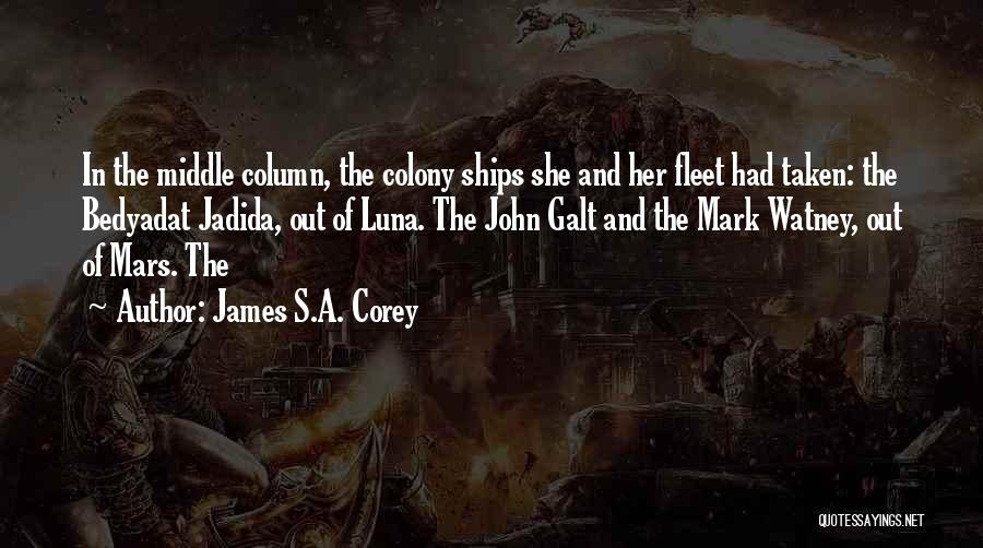 Column Quotes By James S.A. Corey