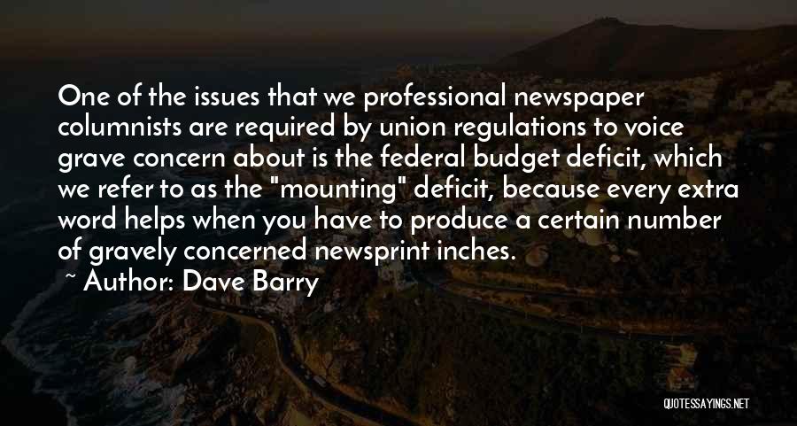 Columnists Quotes By Dave Barry